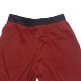 ADIDAS Mens Sports Shorts Red Relaxed S W26