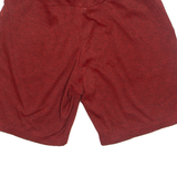 ADIDAS Mens Sports Shorts Red Relaxed S W26