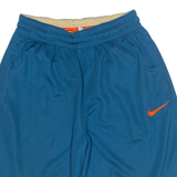 NIKE Mens Sports Shorts Blue Relaxed S W26