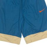 NIKE Mens Sports Shorts Blue Relaxed S W26
