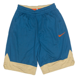 NIKE Mens Sports Shorts Blue Relaxed S W26