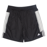 ADIDAS PRIME GREEN Mens Sports Shorts Black Relaxed XL W36