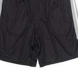 ADIDAS PRIME GREEN Mens Sports Shorts Black Relaxed XL W36