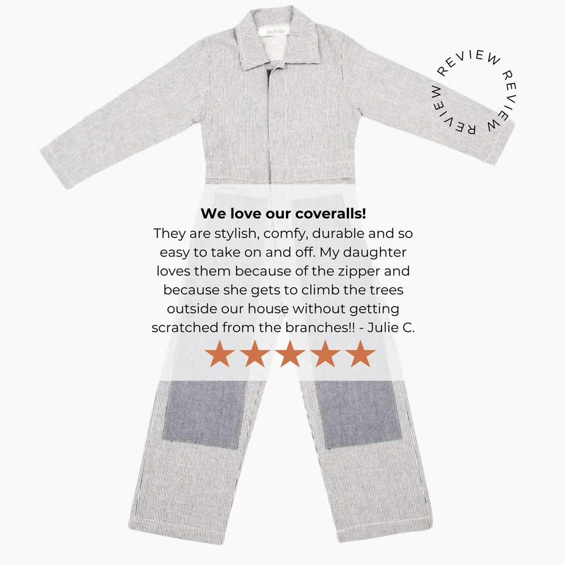 Mac Coverall – Organic Cotton Kids’ Jumpsuit
