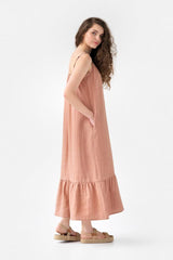 Linen Maxi dress Mahe