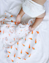 Organic Swaddle Set - First Foods (Avocado & Carrot)