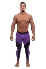 Purple/Black Meggings
