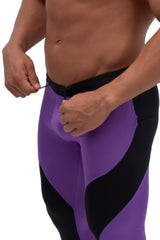 Purple/Black Meggings
