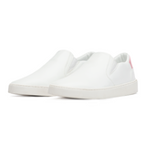 Men's Slip On | White-Pink