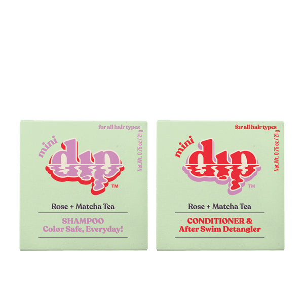 Double Dip: Rose & Matcha Tea - Minis