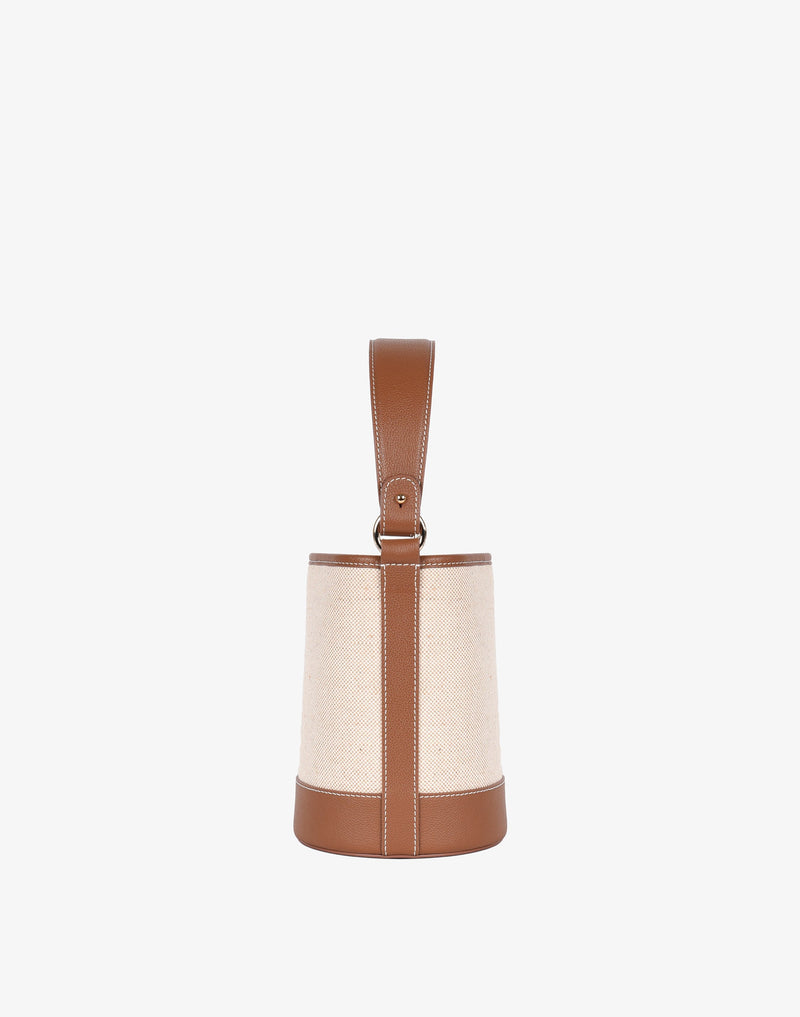 Canvas Mini Bucket Bag