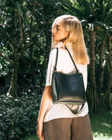 🌽 Mini Two-Tone Tote Corn Leather