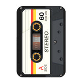 Black Cassette Mini Wallet
