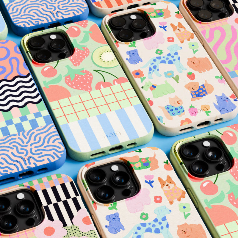 Seashell Pup Bloom iPhone 15 Pro Case