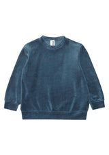 Velvet Kids Sweatshirt - Blue
