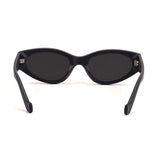 Kat x Money Moves - Black Cateye Sunglasses