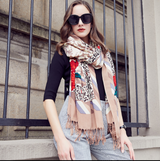 Anyyou 100% Pure Merino Wool Multicolor Strips Pattern Stylish Poncho Winter Large Scarf With Trendy Pashmina Shawl Bandana For Womenfashion Design