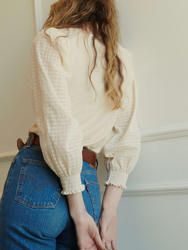 Blouse Libby Parchment