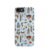 Powder Blue Nature walks iPhone 6/6s/7/8/SE Case