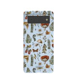 Powder Blue Nature walks Google Pixel 6 Case
