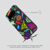 Black Neon Blast Google Pixel 10/10 Pro Case