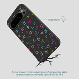 Black Neon Nostalgia Google Pixel 10 Pro XL Case