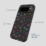 Black Neon Nostalgia Google Pixel 10 Pro XL Case
