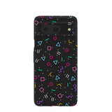 Black Neon Nostalgia Google Pixel 8 Case