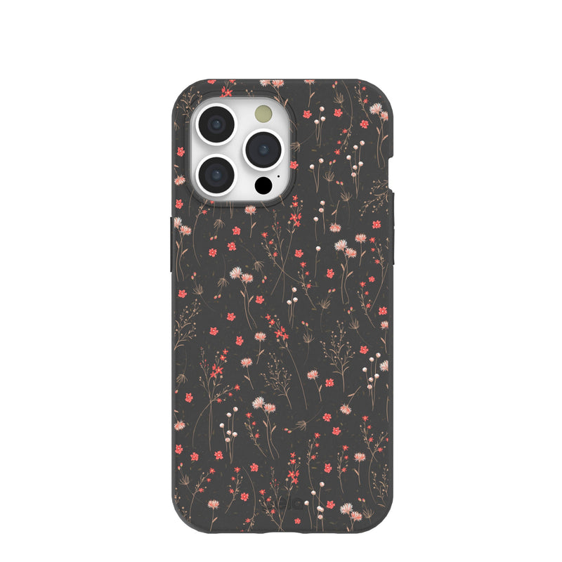 Black Night Garden iPhone 15 Pro Max Case
