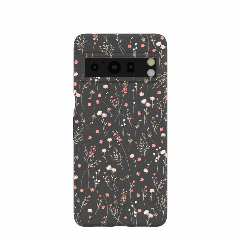 Black Night Garden Google Pixel 8 Pro Case