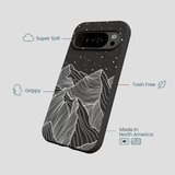 Black Night Panorama Google Pixel 10/10 Pro Case