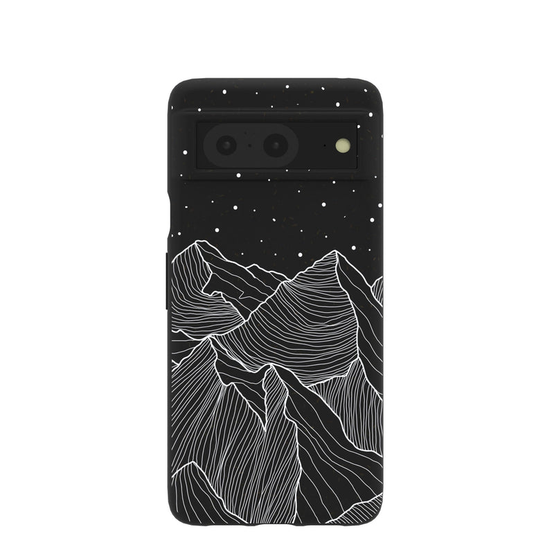 Black Night Panorama Google Pixel 8 Case