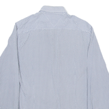 TOMMY HILFIGER Mens Shirt Blue Geometric Long Sleeve S