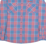 SHERPA Mens Shirt Blue Check Long Sleeve L