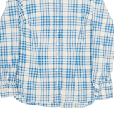 TOMMY HILFIGER Womens Shirt Grey Check Long Sleeve UK 8
