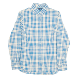 TOMMY HILFIGER Womens Shirt Grey Check Long Sleeve UK 8