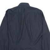 TOMMY HILFIGER Fitted Mens Plain Shirt Black Long Sleeve M