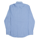 HUGO Slim Fit Mens Shirt Blue Spotted Long Sleeve M