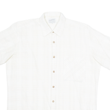 CAMPIONE Mens Shirt White Striped L