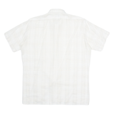 CAMPIONE Mens Shirt White Striped L