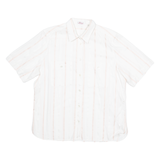 VAN LAACK Womens Shirt White Striped M