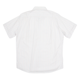 LA BUSSOLA Mens Shirt Pink Striped L