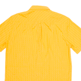 MAMMUT Mens Shirt Orange Check S