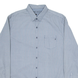 REPLAY Mens Plain Shirt Black Long Sleeve XL