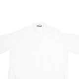 ZARA Womens Plain Shirt White 2XL