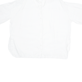 ZARA Womens Plain Shirt White 2XL