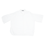 ZARA Womens Plain Shirt White 2XL