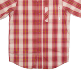 COLUMBIA Mens Shirt Red Check M