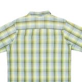 COLUMBIA Mens Shirt Green Check M