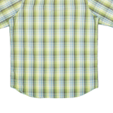 COLUMBIA Mens Shirt Green Check M